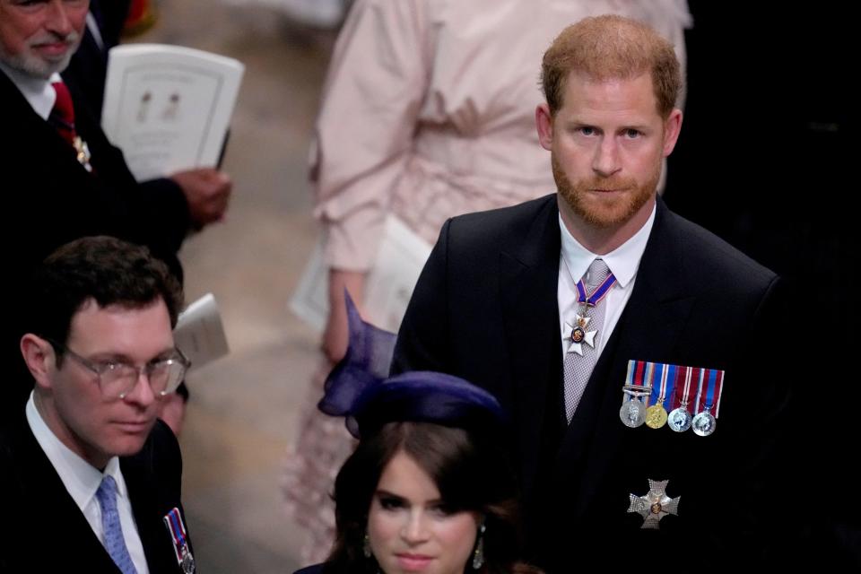 哈利王子將獨自返回英國探視。（資料照，路透社）
