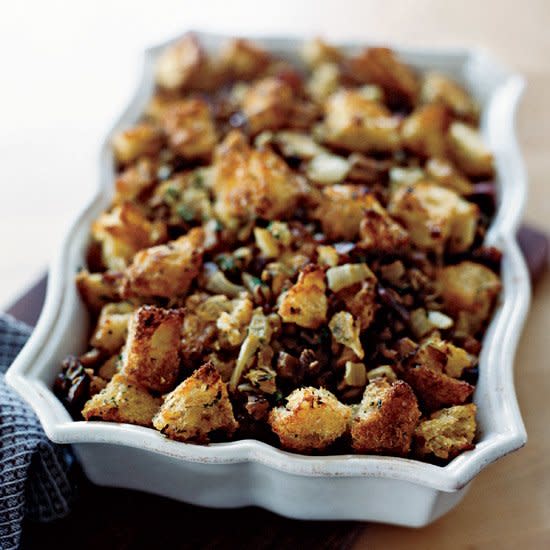 Chestnut Stuffing with Fennel