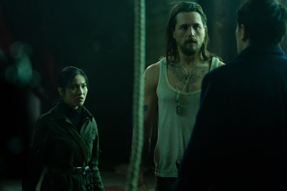 Nhung Kate as Yen and Ben Robson as Frankie in 'The Continental'