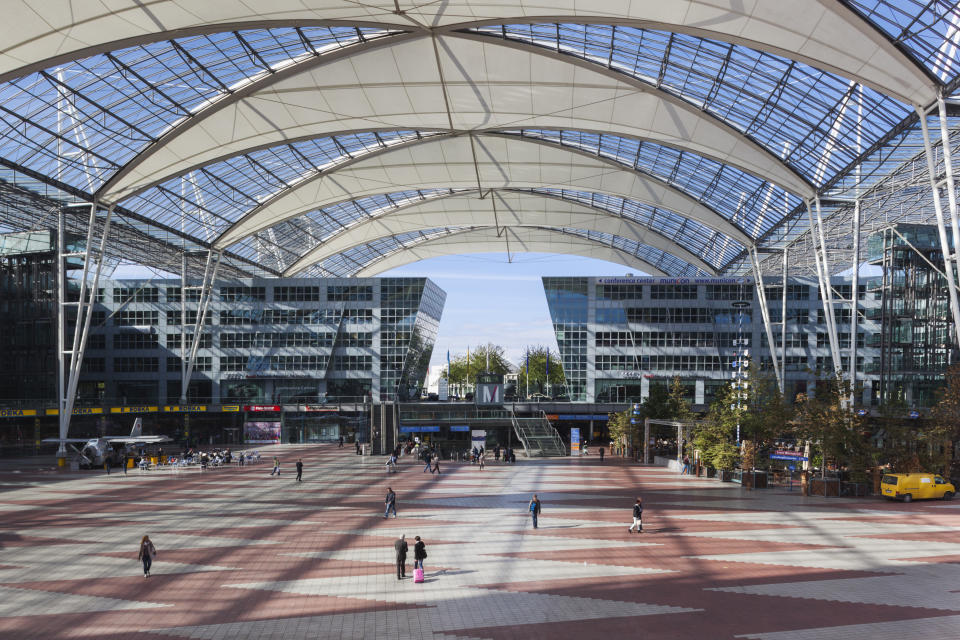 Aéroport de Munich (Crédit : Getty Images). 