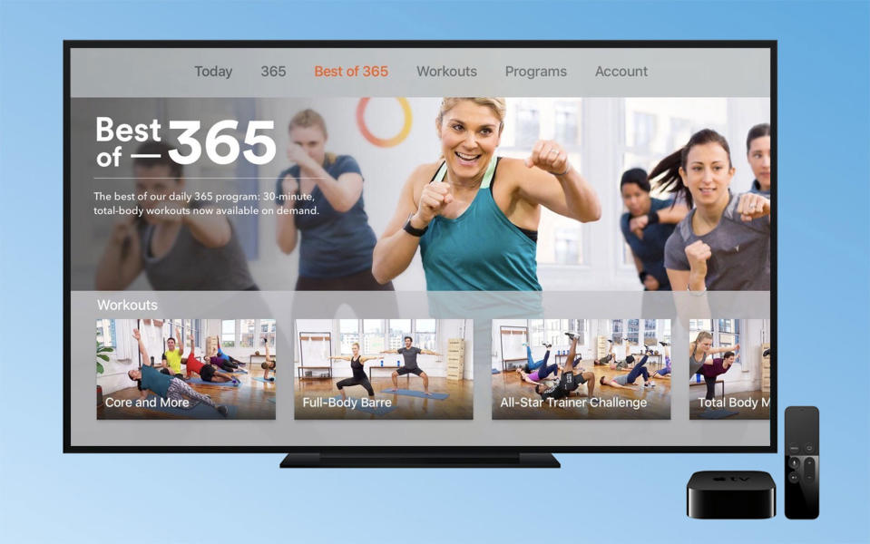 best apple tv apps at home workouts by daily burn