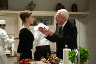 Anne Hathaway and Michael Caine in Warner Bros. Pictures' "The Dark Knight Rises" - 2012