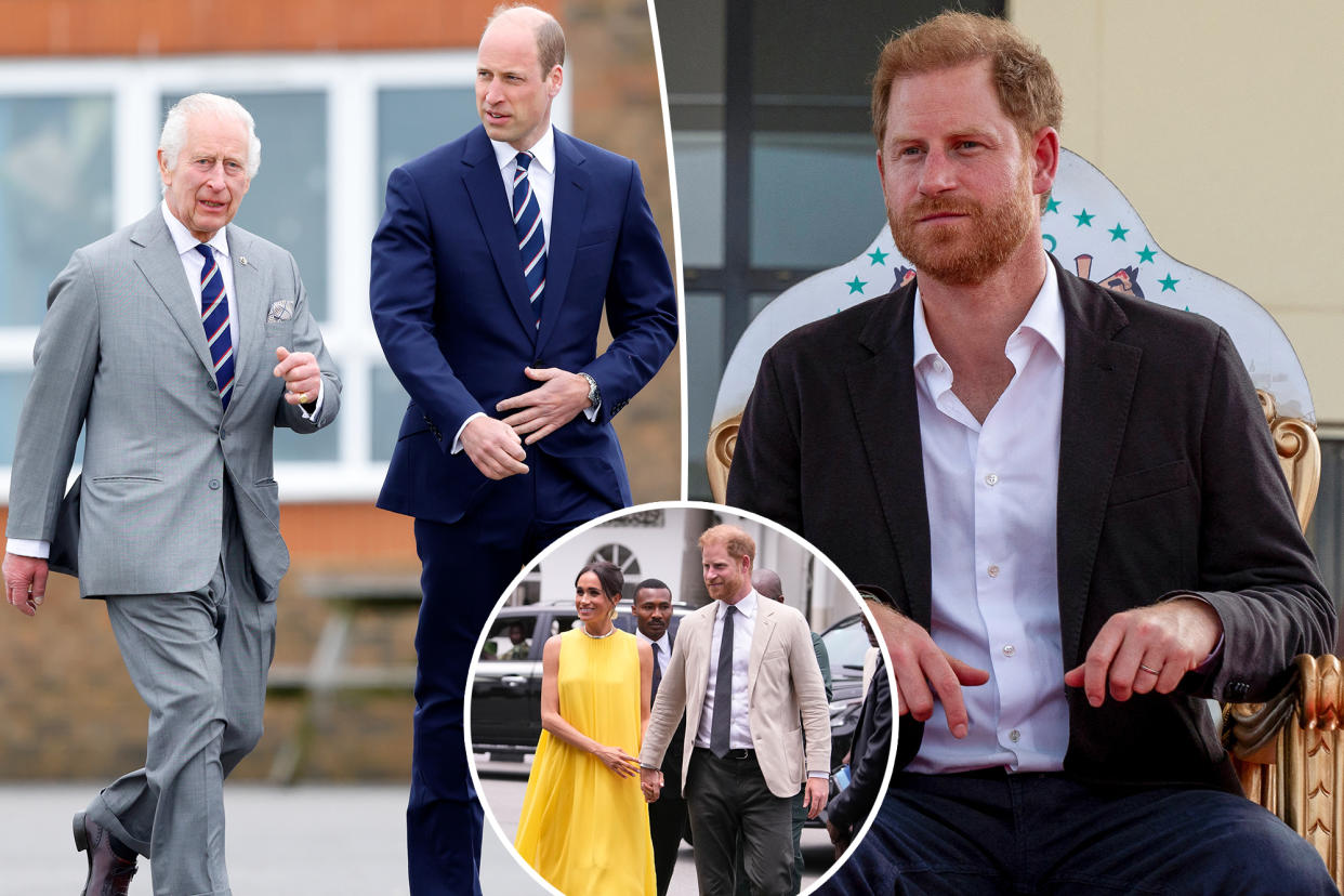 King Charles, Prince William 'crossed Prince Harry off list' before Nigeria trip, froze him out: expert