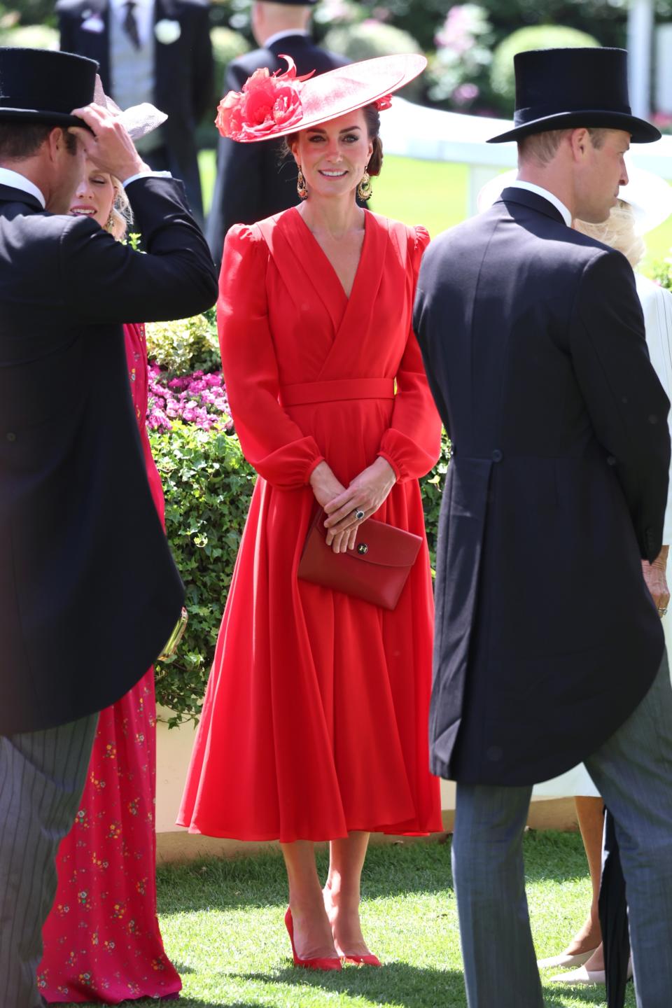 ASCOT, ENGLAND - JUNE 23: Catherine, Princess of Wales attends day four of Royal Ascot 2023 at Ascot Racecourse on June 23, 2023 in Ascot, England. (Photo by Chris Jackson/Getty Images)