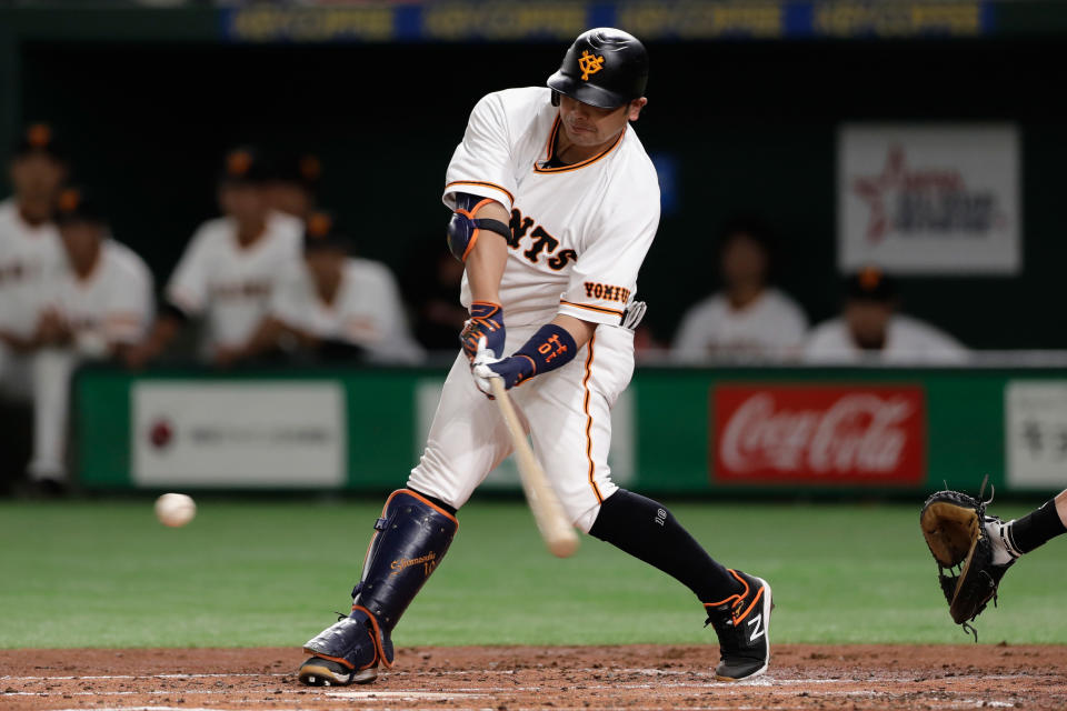 阿部慎之助2024年球季將扛起讀賣巨人一軍監督重責。（Photo by Kiyoshi Ota/Getty Images)