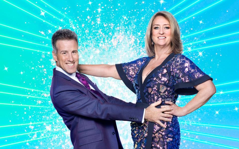 Anton Du Beke and Jacqui Smith - BBC