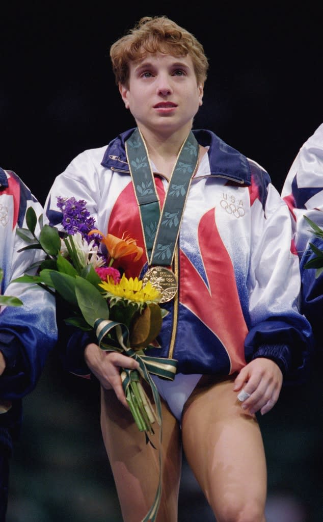 <p>Kerri Strug</p>