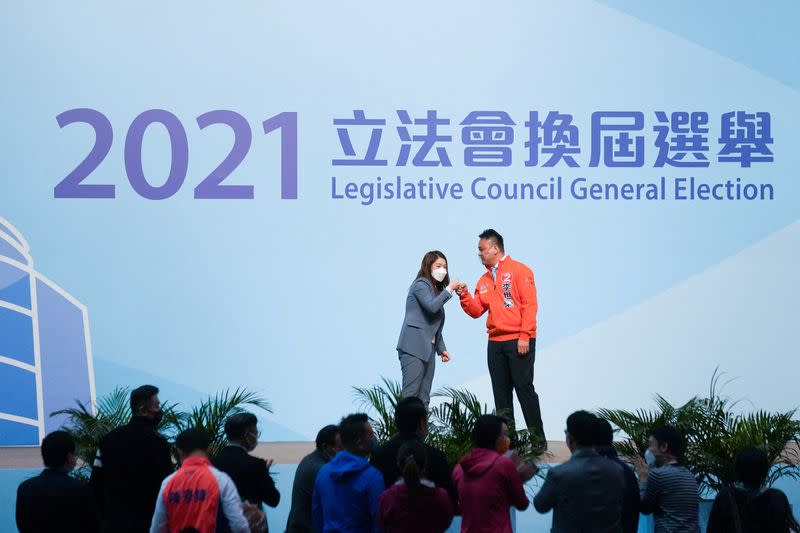 Hong Kong holds Legislative Council election