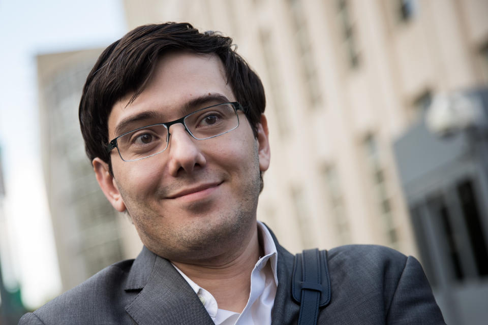 NEW YORK, NY - AUGUST 3: Former pharmaceutical executive Martin Shkreli departs the U.S. District Court for the Eastern District of New York, August 3, 2017 in the Brooklyn borough of New York City. Jurors finished their fourth day of deliberations and have not reached a verdict. Shkreli faces eight counts of securities fraud and conspiracy to commit securities and wire fraud. (Photo by Drew Angerer/Getty Images)