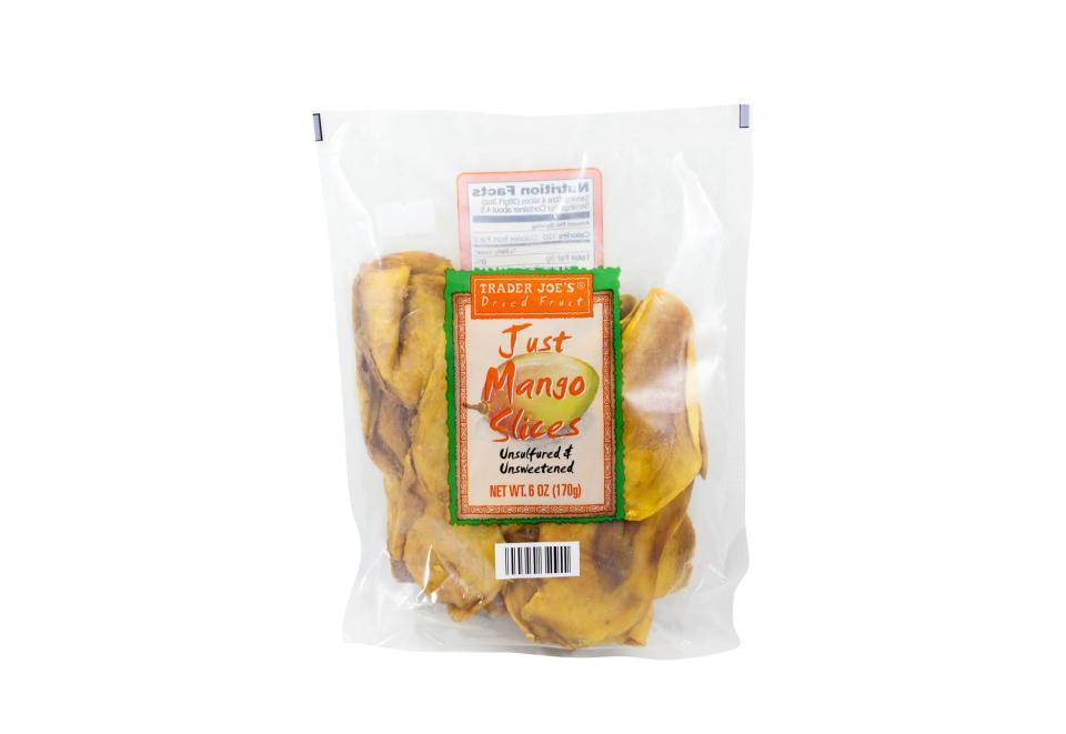 Trader Joe’s Dried Fruit Just Mango Slices