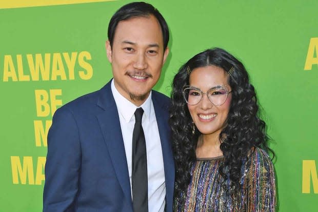 Justin Hakuta and Ali Wong<p>Jon Kopaloff/Getty Images</p>