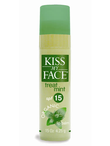 # 3: Kiss My Face Treat Mint SPF 15 Organic Lip Balm