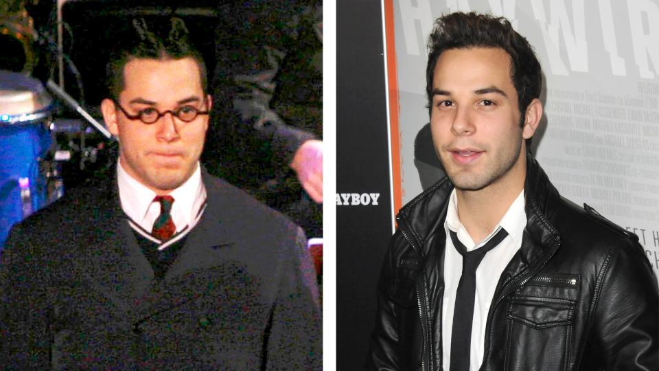 Proof of glowup: Skylar Astin, 10 years apart