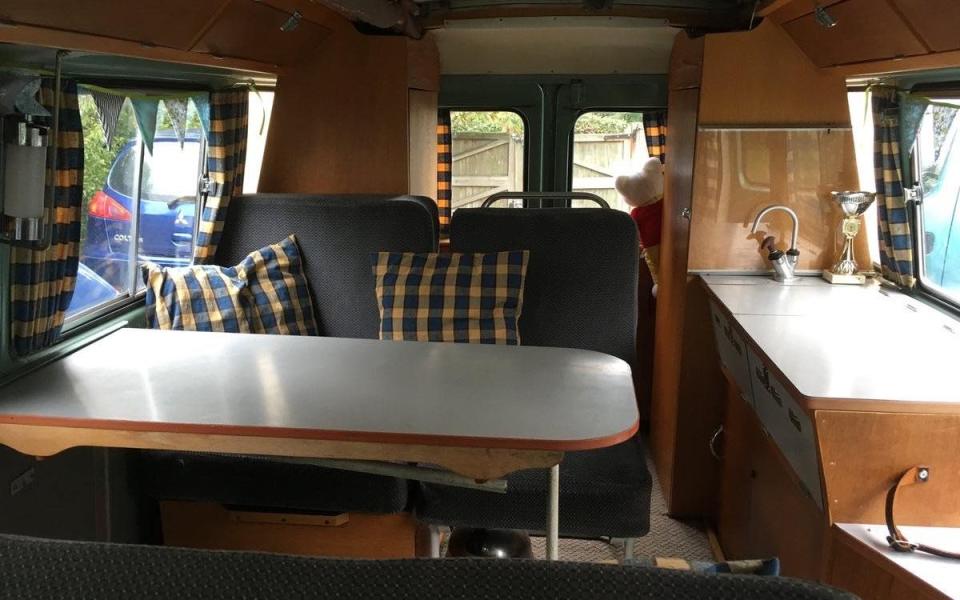 1961 Commer Maidstone camper, one of only four left on British roads