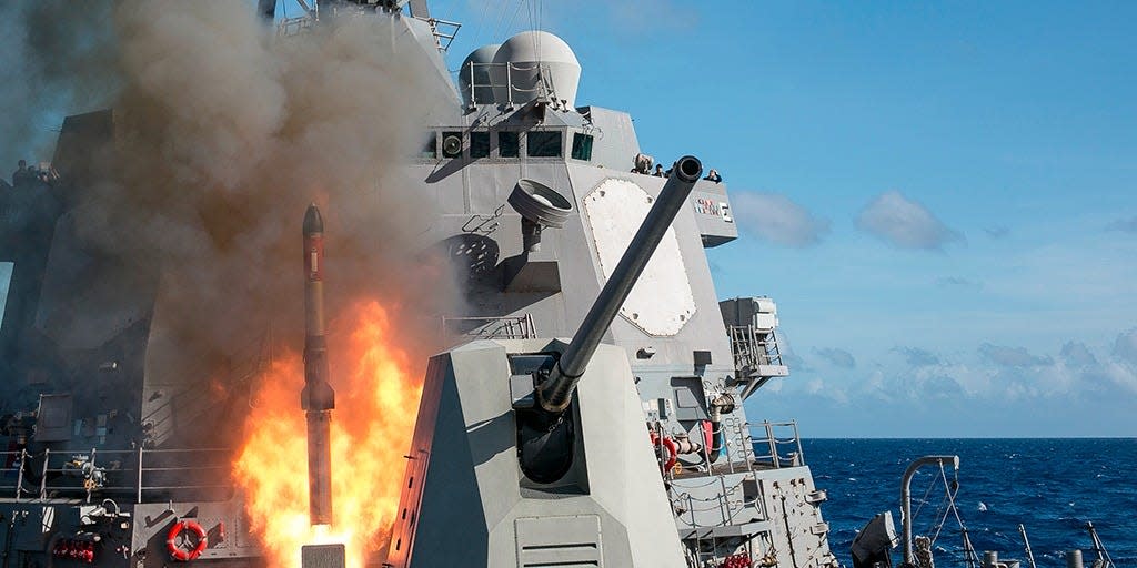 rum-139 asroc anti submarine missile uss mustin