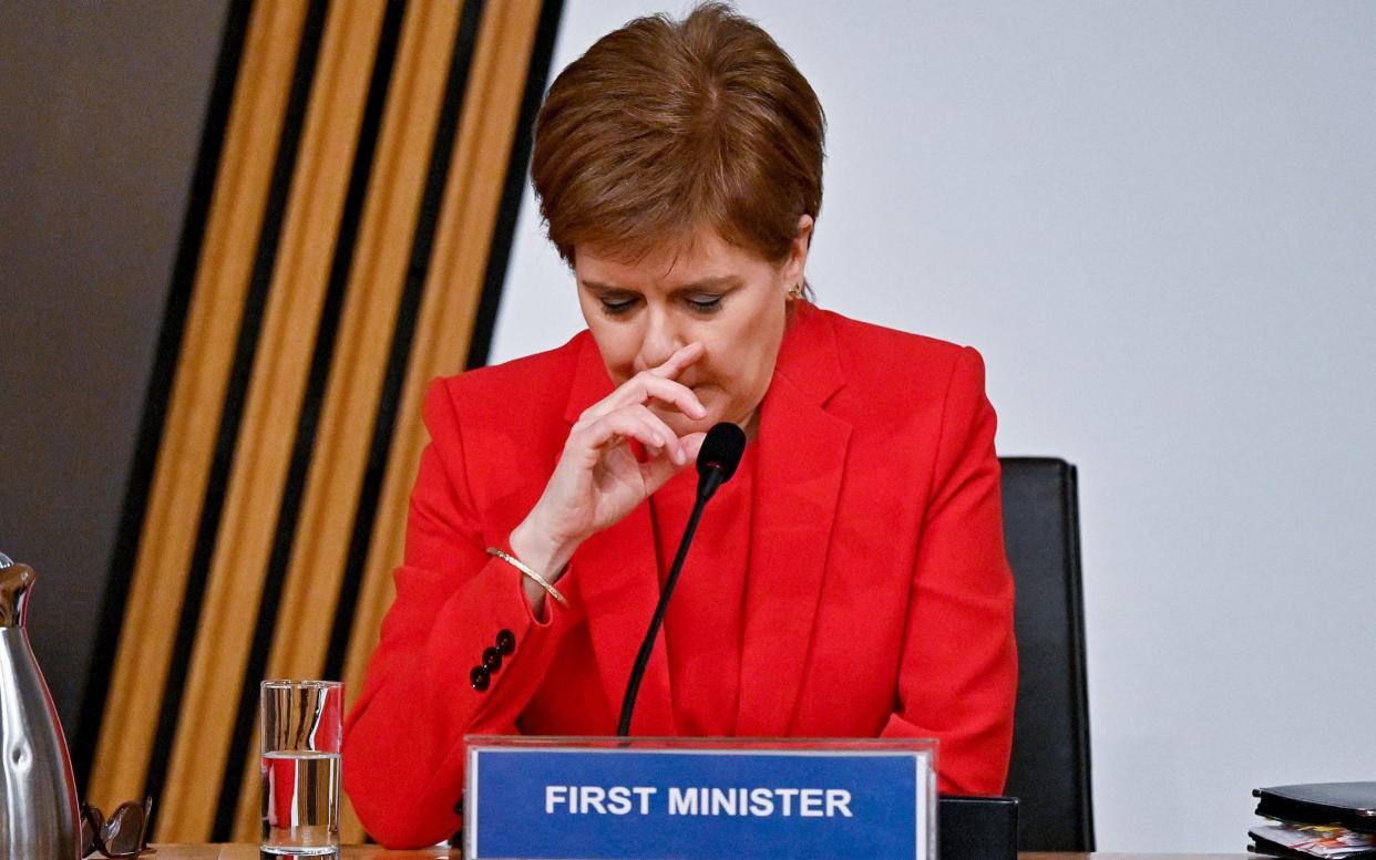 Nicola Sturgeon Appears At Inquiry Into Scottish Government's Handling Of Complaints Against Former First Minister - Jeff J Mitchell/Getty Images Europe 