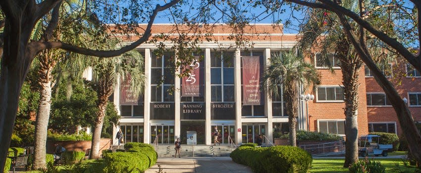 Strozier Library at Florida State University.