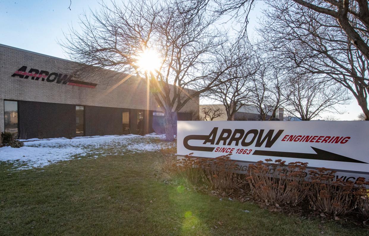 Arrow Engineering, 5191 27th Ave., is seen on Tuesday, Feb. 7, 2023, in Rockford.