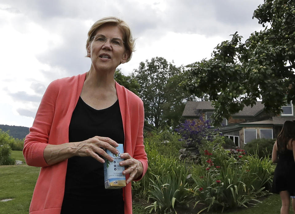 Democratic presidential candidate Elizabeth Warren has a plan for everything. Her latest is a sweeping proposal that would empower tribal nations on virtually all policy fronts. (Photo: ASSOCIATED PRESS)