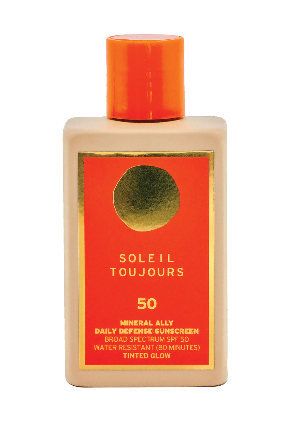 10) Soleil Toujours Mineral Ally Daily Defense SPF 50 Tinted Glow