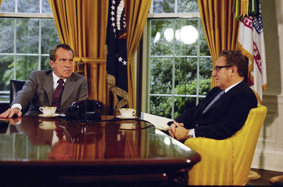Richard Nixon Henry Kissinger