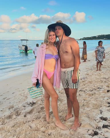 <p>Christie Brinkley/Instagram</p> Bouchard and Brinkley-Cook