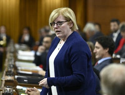 Minister of Employment, Workforce Development and Disability Inclusion Carla Qualtrough, pictured in the House of Commons on Dec. 8, recently described MAID requests driven by lack of social supports as devastating. THE CANADIAN PRESS/Justin Tang