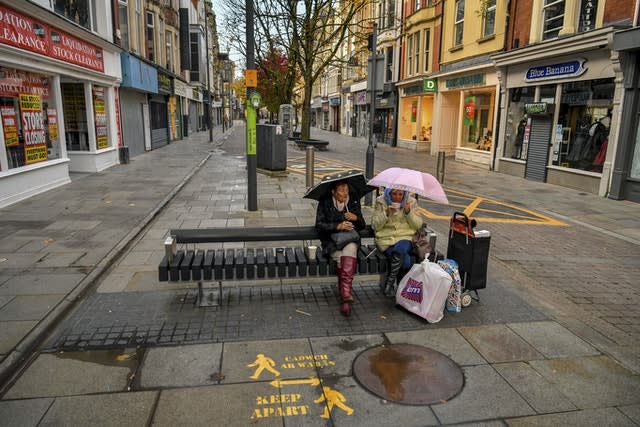 The lockdown will end in Wales on November 9 (Ben Birchall/PA)