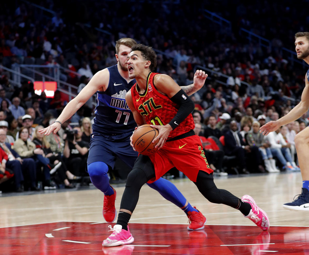 In first matchup, Trae Young, Luka Doncic put on impressive show