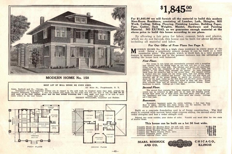 Sears 1013 Catalog House 158