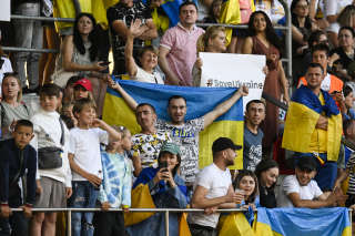 Des supporters du Dynamo Kiev le 15 juillet 2022 (image d’illustration)