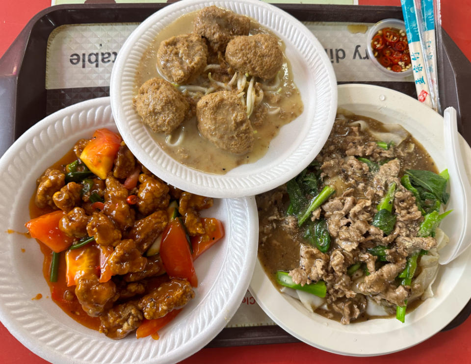 yuet loy cooked food - dishes