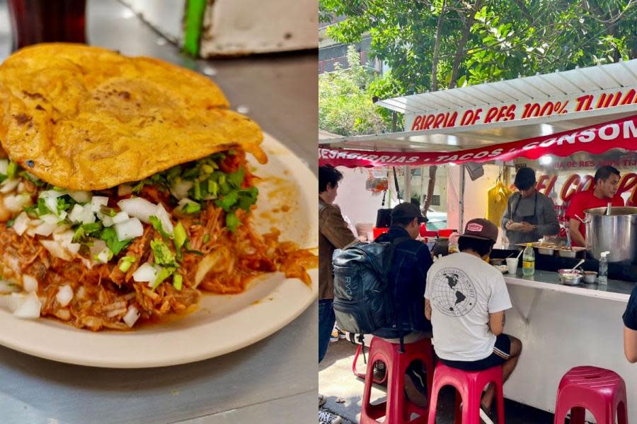 ¡Conquistando la CDMX! Encuentra birria estilo Tijuana en este puesto de la capital del país