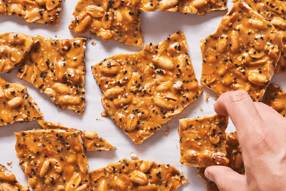 <p>The holidays haven't started til we break out the brittle.</p><p>Get the recipe from <a href="https://www.delish.com/cooking/recipe-ideas/a36421224/peanut-brittle-recipe/" rel="nofollow noopener" target="_blank" data-ylk="slk:Delish;elm:context_link;itc:0;sec:content-canvas" class="link ">Delish</a>.</p>