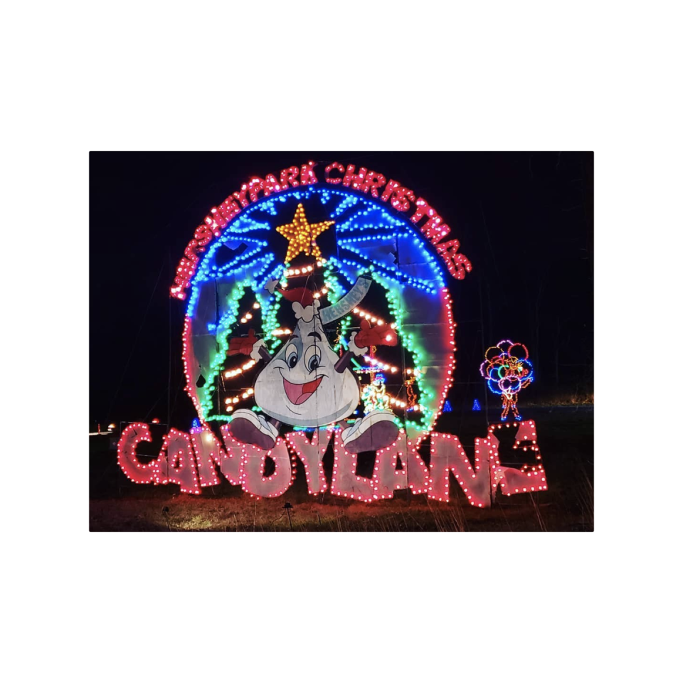 Christmas Candylane at Hershey Park in Hershey, Pennsylvania