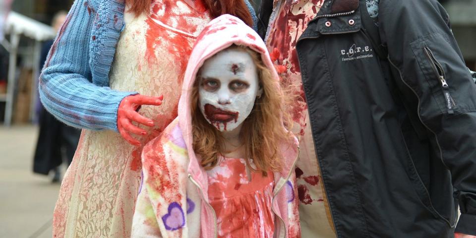 fairborn halloween festival and zombie walk