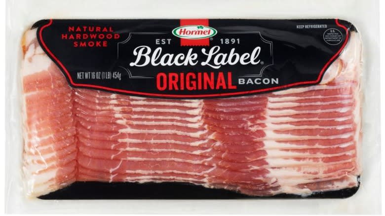 hormel black label bacon