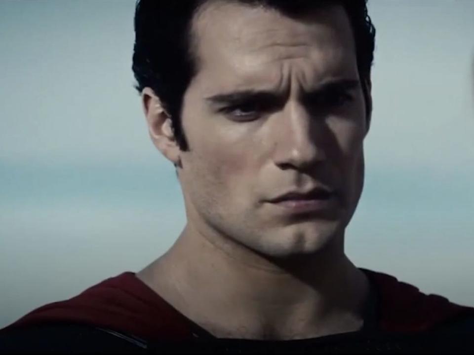 Henry Cavill in "Man of Steel."