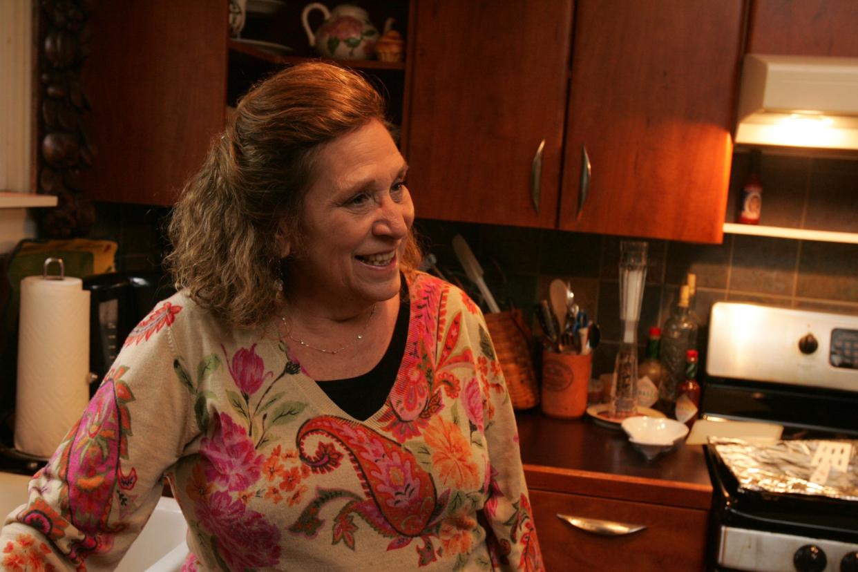 Happy in her kitchen is how I'll remember my friend Ellen Brown, who died unexpectedly on Jan. 14.