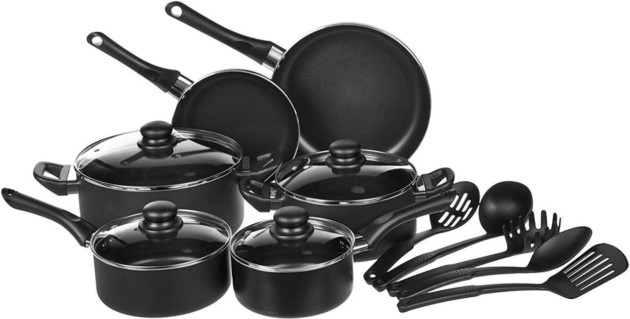 best cookware sets amazon basics non stick