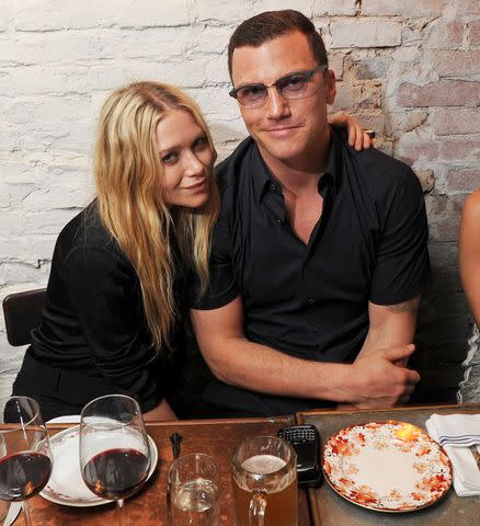 <p>Jason Kempin/Getty</p> Sean Avery and Mary-Kate Olsen at the Style Wars event in 2011