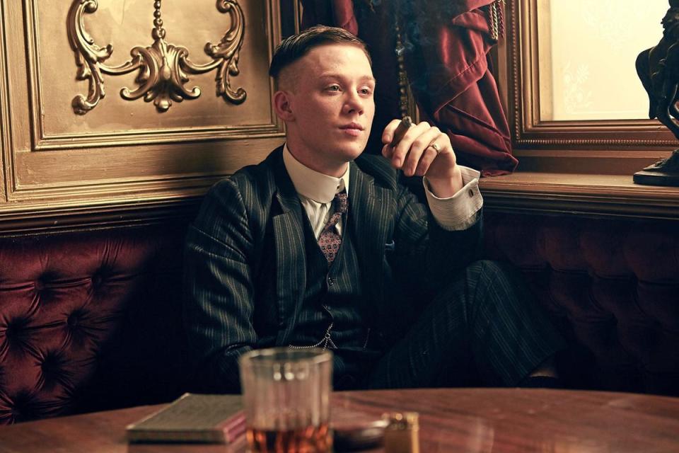 Cole as John Shelby in Peaky Blinders (BBC)