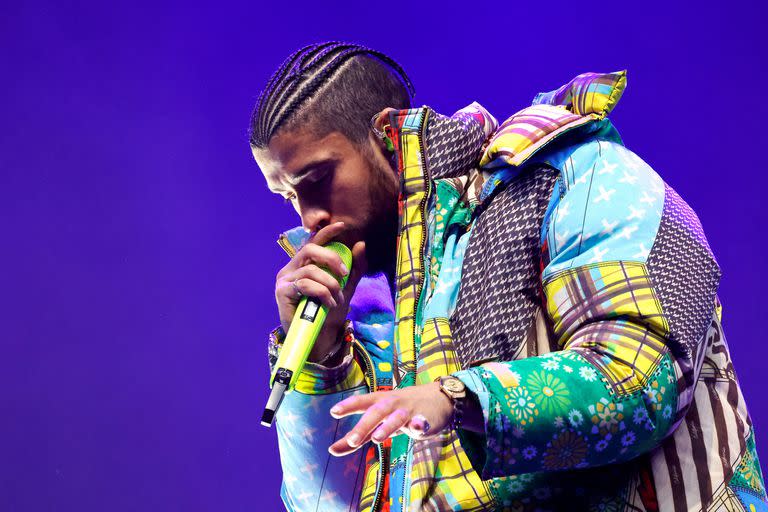 Bad Bunny fue una de las estrellas del festival y conquistó al público con un concierto de más de dos horas 