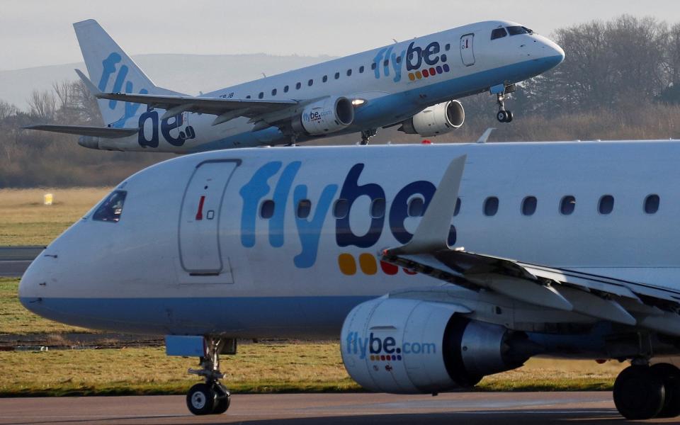 flybe plane - Reuters