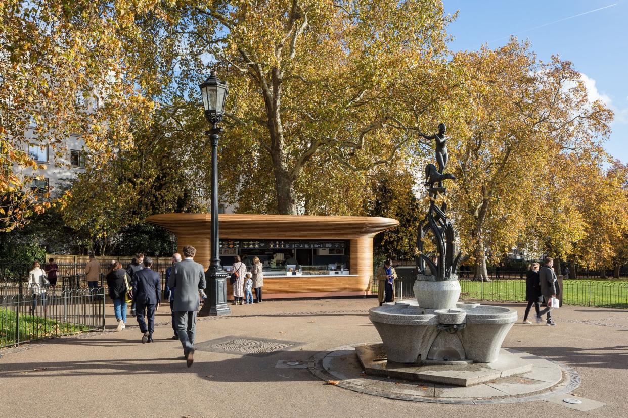 First of many: New kiosks and cafes will be popping up all over the Royal Parks: Luke Hayes