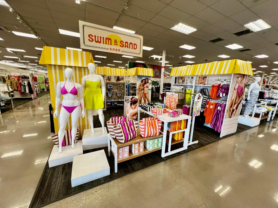 A seasonal display at Target in Madison, Wisconsin.