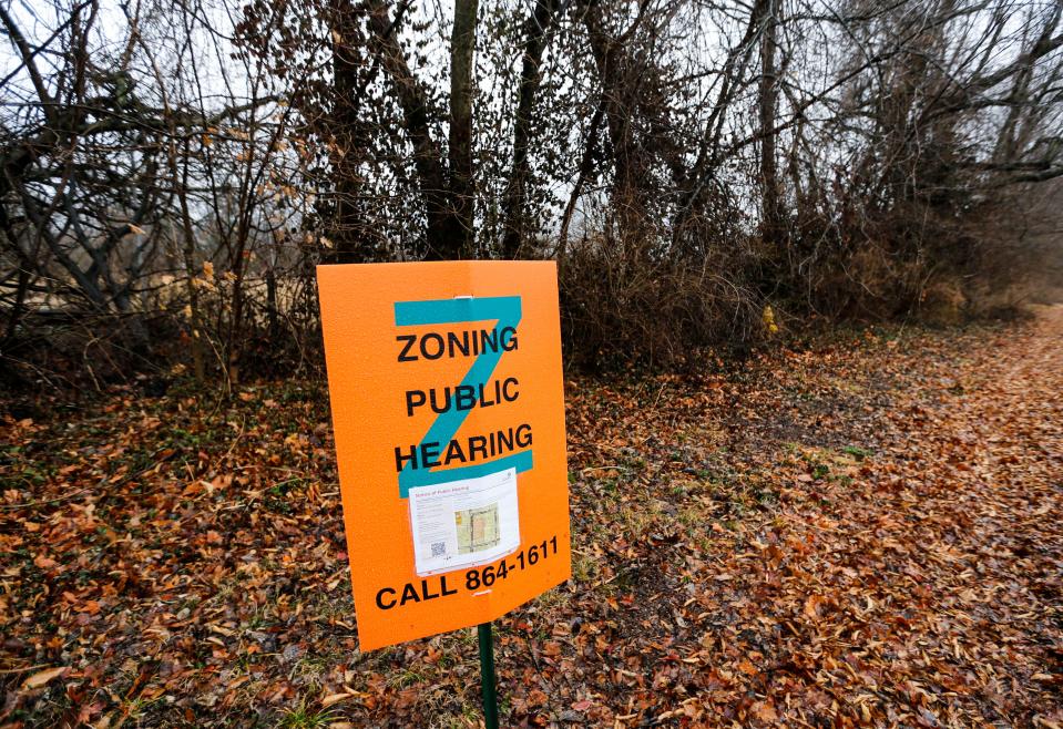 A public hearing will be held for a request to rezone a lot at approximately 1330 S. Kansas Ave. from single family residential to low-density multifamily.