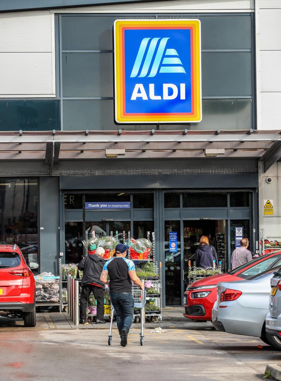 Aldi’s market share has risen by 1.2 percentage points to make it Britain’s fourth largest supermarket for the first time (Peter Byrne/PA) (PA Archive)