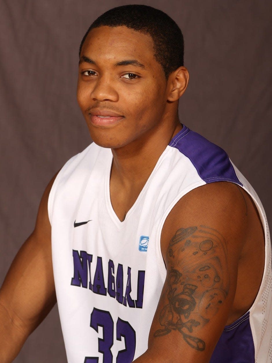 Marvin Jordan in his Niagara basketball days