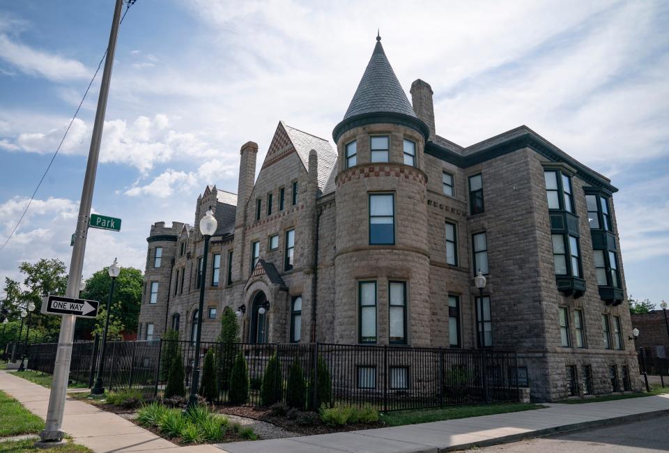 The Scott Mansion Apartments are some of the late Joel Landy portfolio properties on Friday, July 2022 in Detroit.